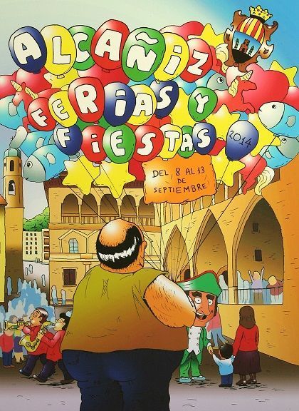 Fiestas patronales en honor a la Virgen de los Pueyos y del Ángel Custodio 2014 Alcañiz